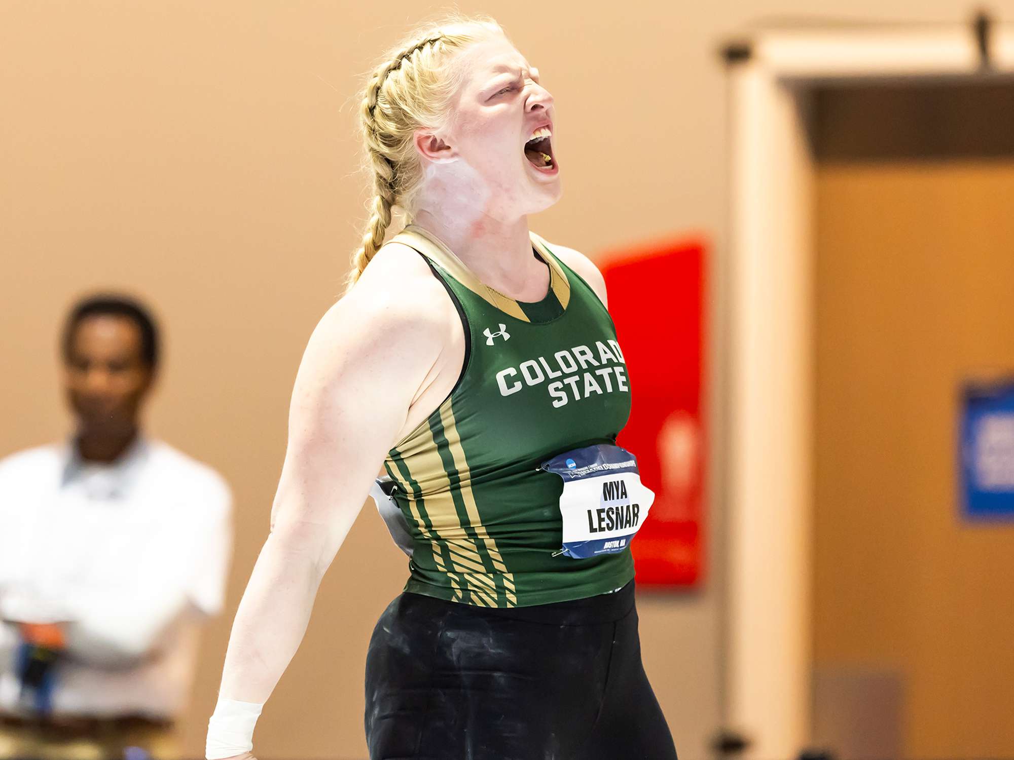 Brock Lesnars Daughter Mya Lynn Lesnar Rising Star in NCAA Shot Put