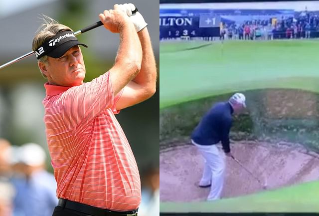 Former Champion Todd Hamilton Hits First Shank at 2024 Open Championship