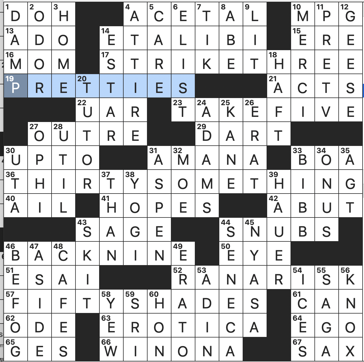 That Moment When NYT Crossword: Solve the Meme Clue from January 2024