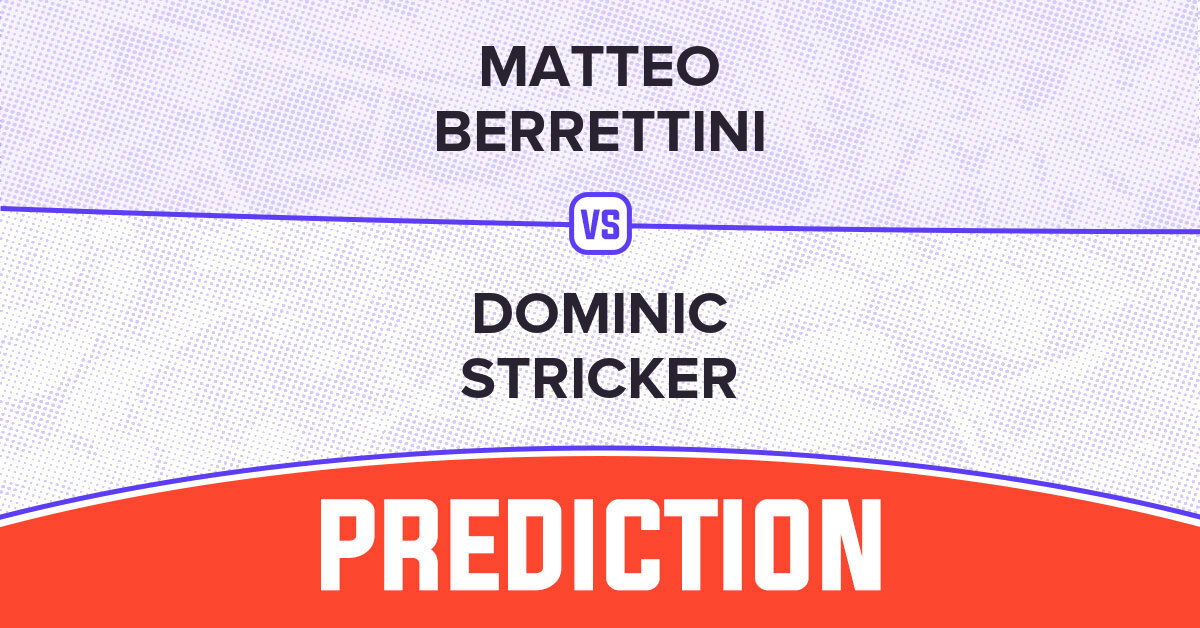 Matteo Berrettini vs. Dominic Stricker: 2024 Stockholm Open Prediction