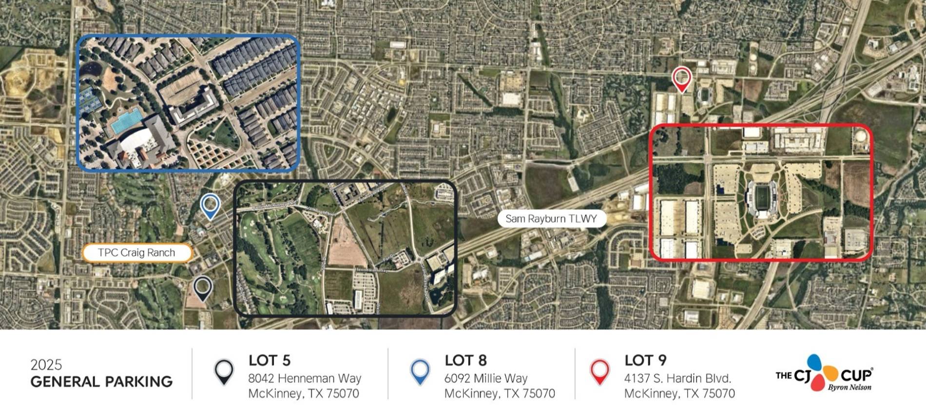 How to Find Parking at Byron Nelson Golf Tournament: TPC Craig Ranch & More