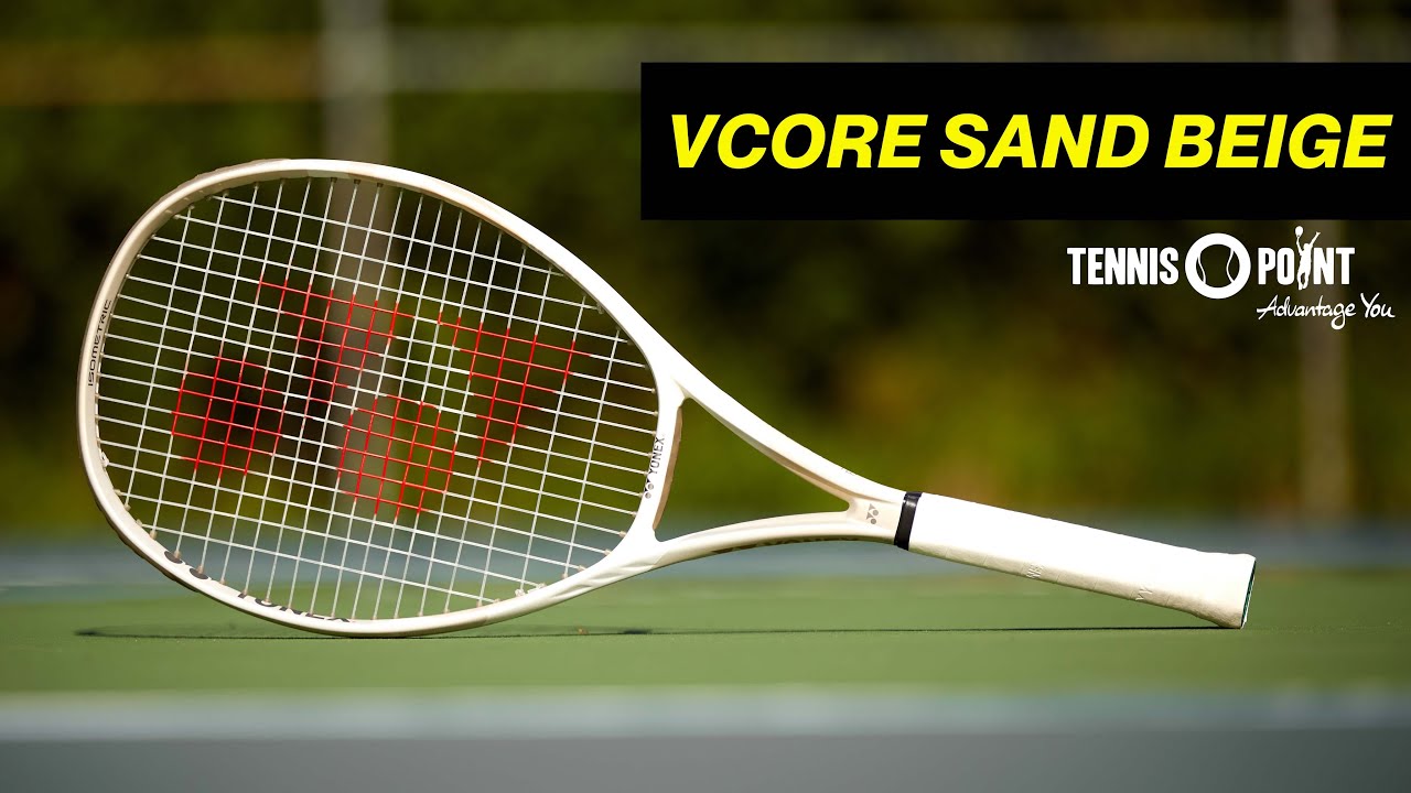 Discover the Jasmine Paolini Signature Racket – Yonex VCORE 100 Sand Beige Review