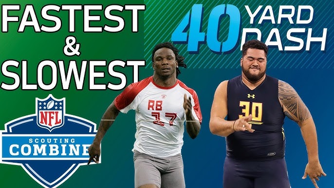 Top 5 Slowest 40 Yard Dash Times in NFL Combine History