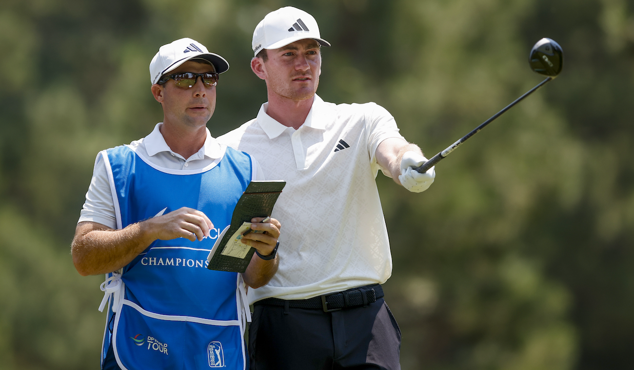 Hunter Hamrick's Journey: Former Pro Golfer to PGA Tour Caddie for Nick Dunlap