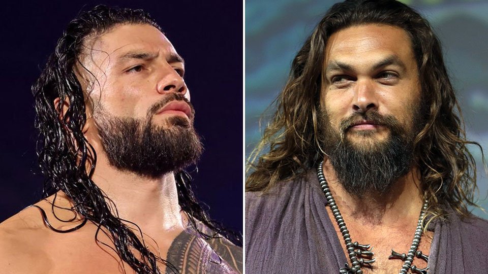 Aquamans Jason Momoa Talks About His Resemblance to WWE Star Roman Reigns