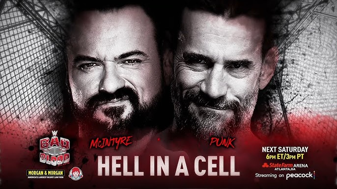 CM Punk vs Drew McIntyre: A Brutal Rivalry Reaches Its Climax at WWE Bad Blood