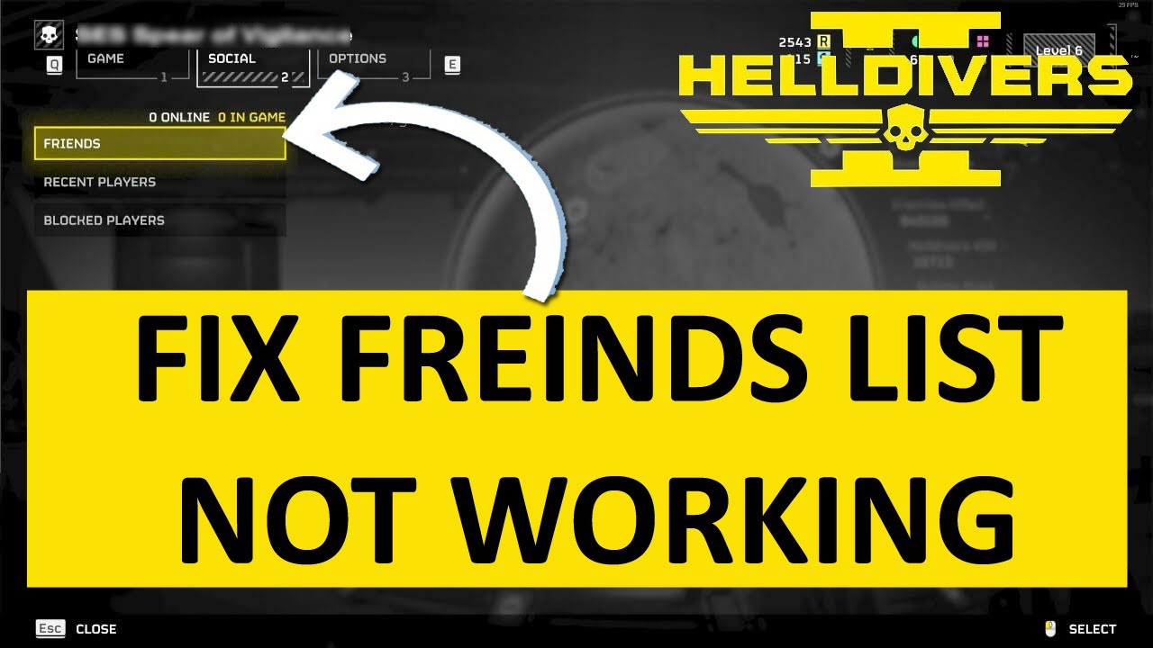 How to Resolve Helldivers 2 Friend Join Issues on PC & PS5