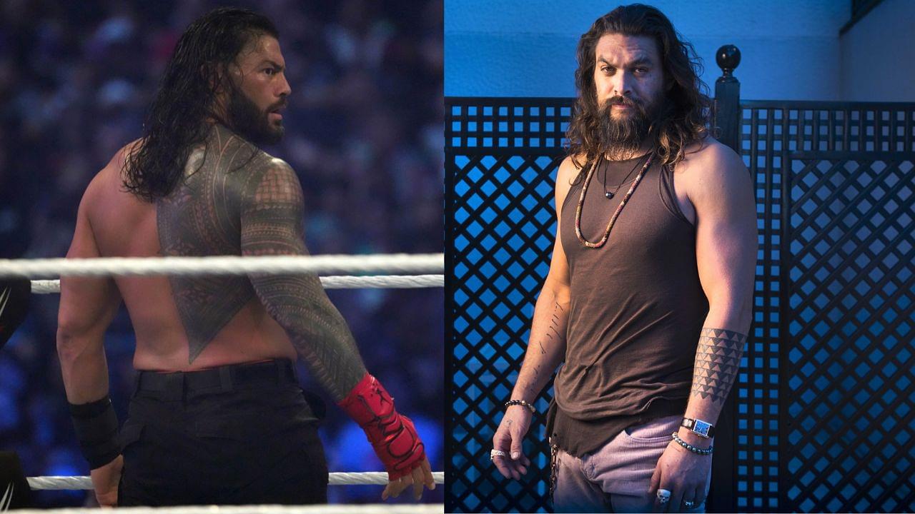 Aquamans Jason Momoa Talks About His Resemblance to WWE Star Roman Reigns