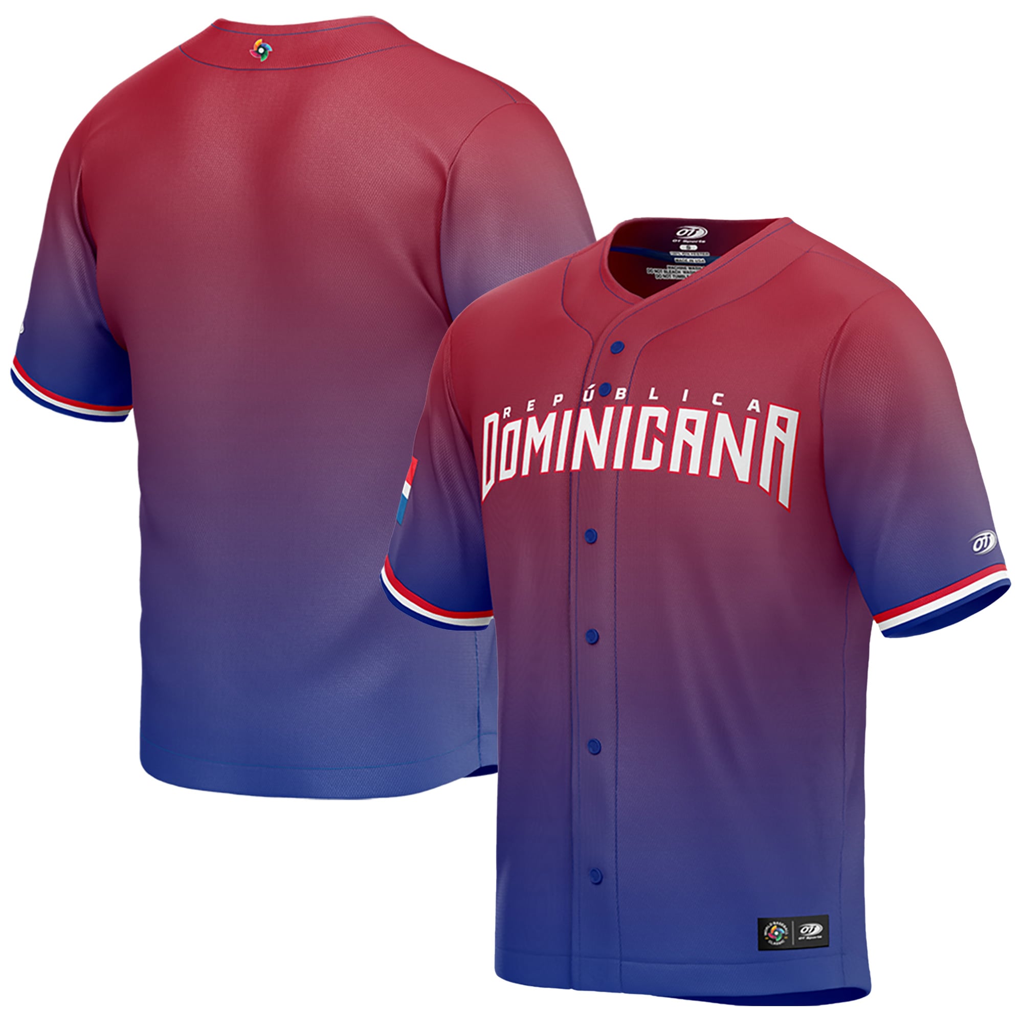 2023 Dominican Republic World Baseball Classic Jersey – Men's Authentic Design