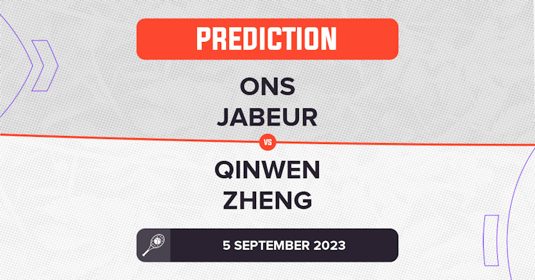 jabeur vs zheng prediction