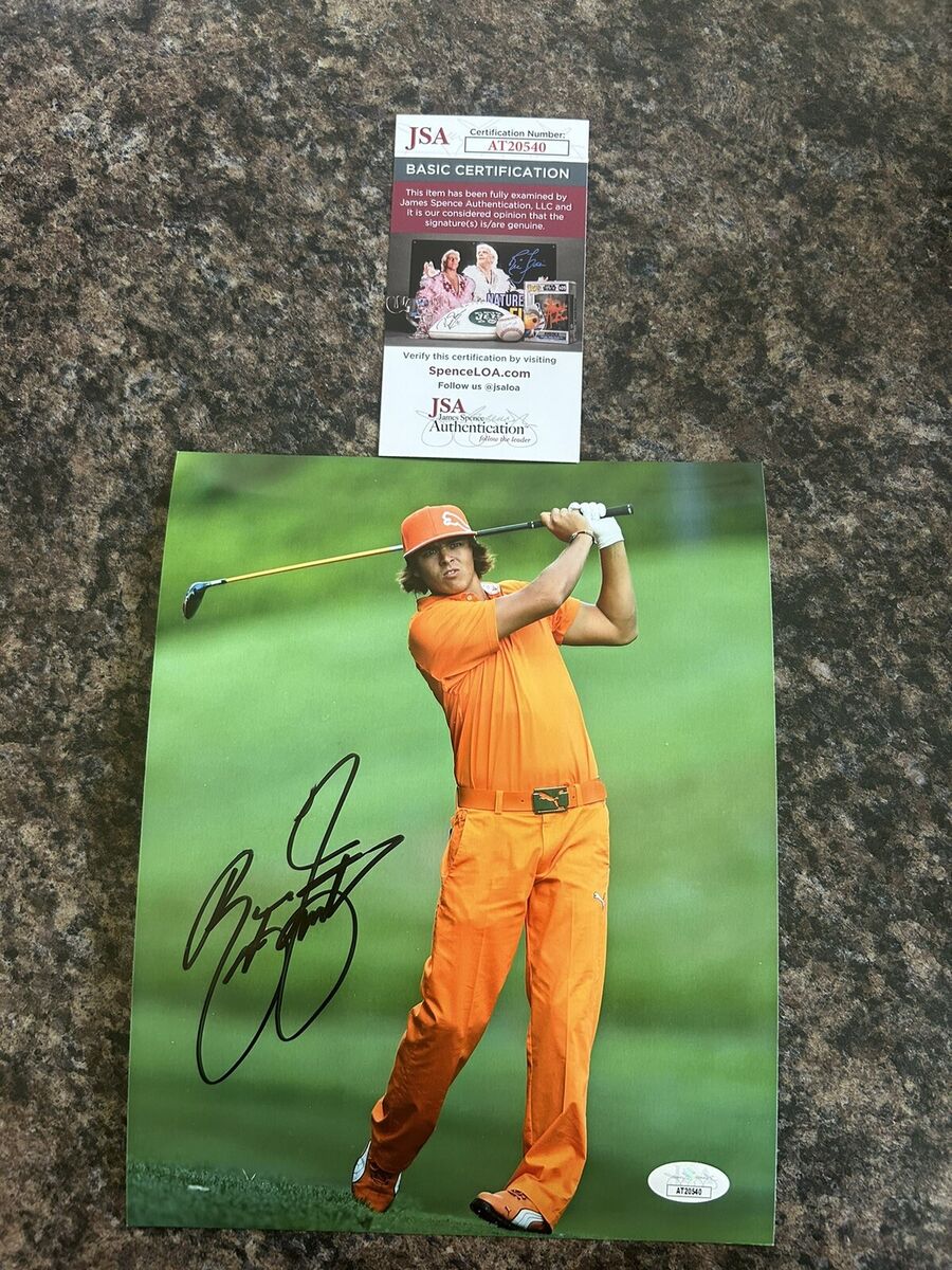 Authentic Rickie Fowler Autographed Memorabilia for Sale