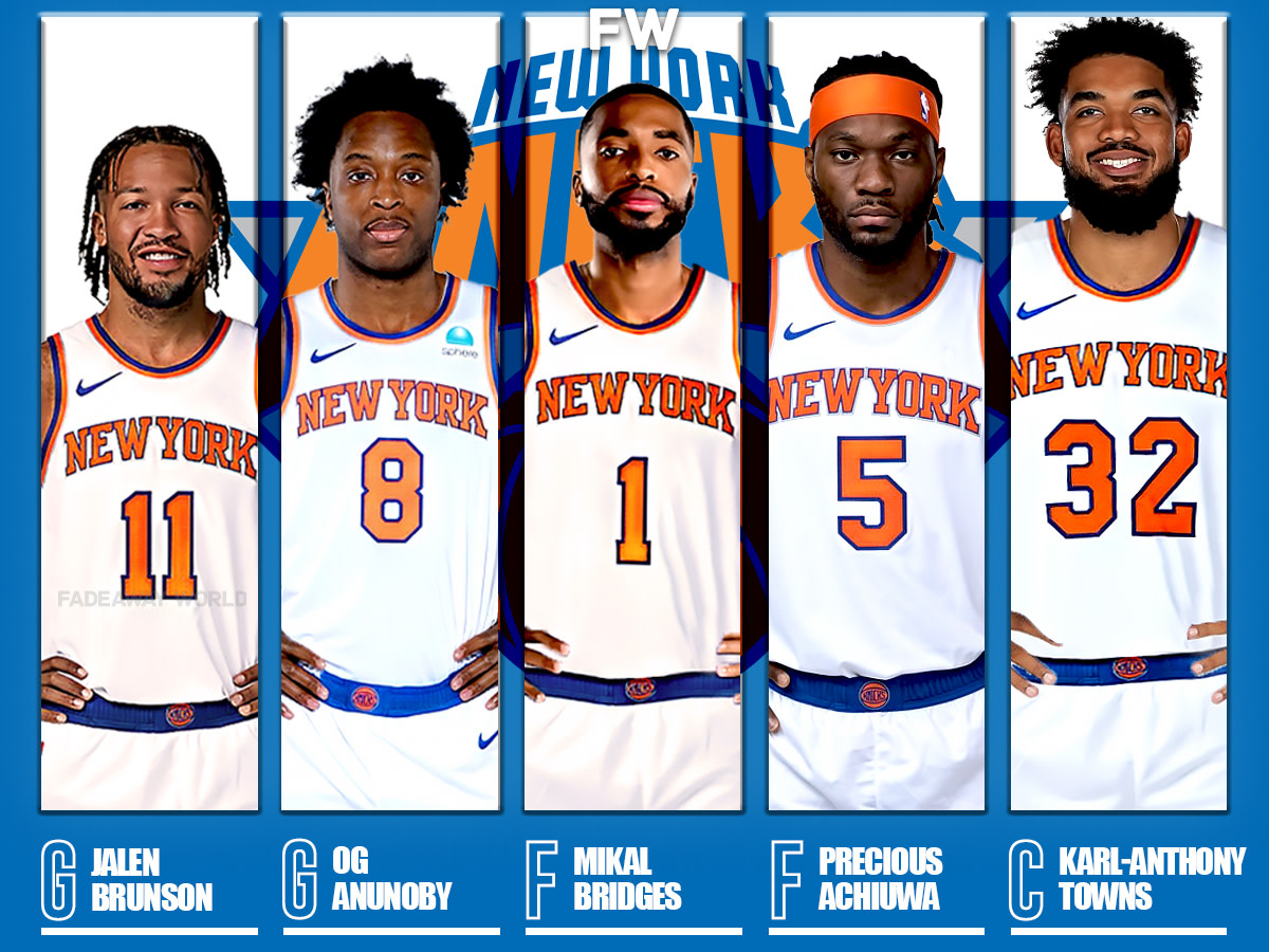 Who's in the Starting Lineup for the New York Knicks in 2024?