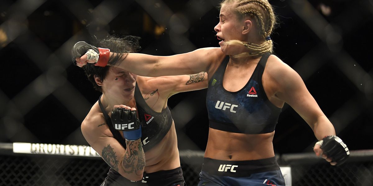 Paige VanZant Fights On Despite Breaking Her Arm in UFC Bout