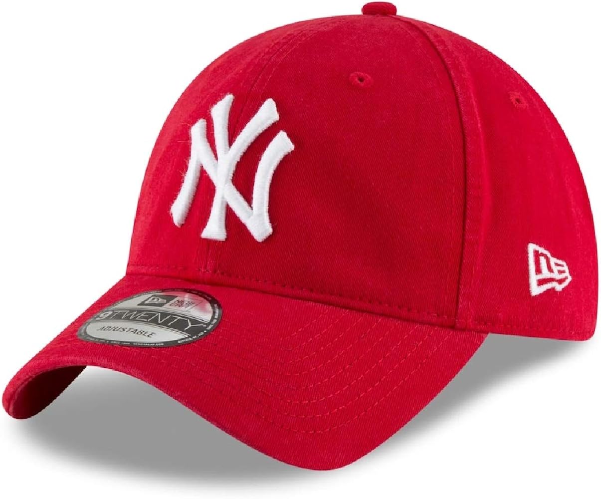 Buy Red Fitted Yankees Hat - Stylish and Trendy New York Baseball Caps