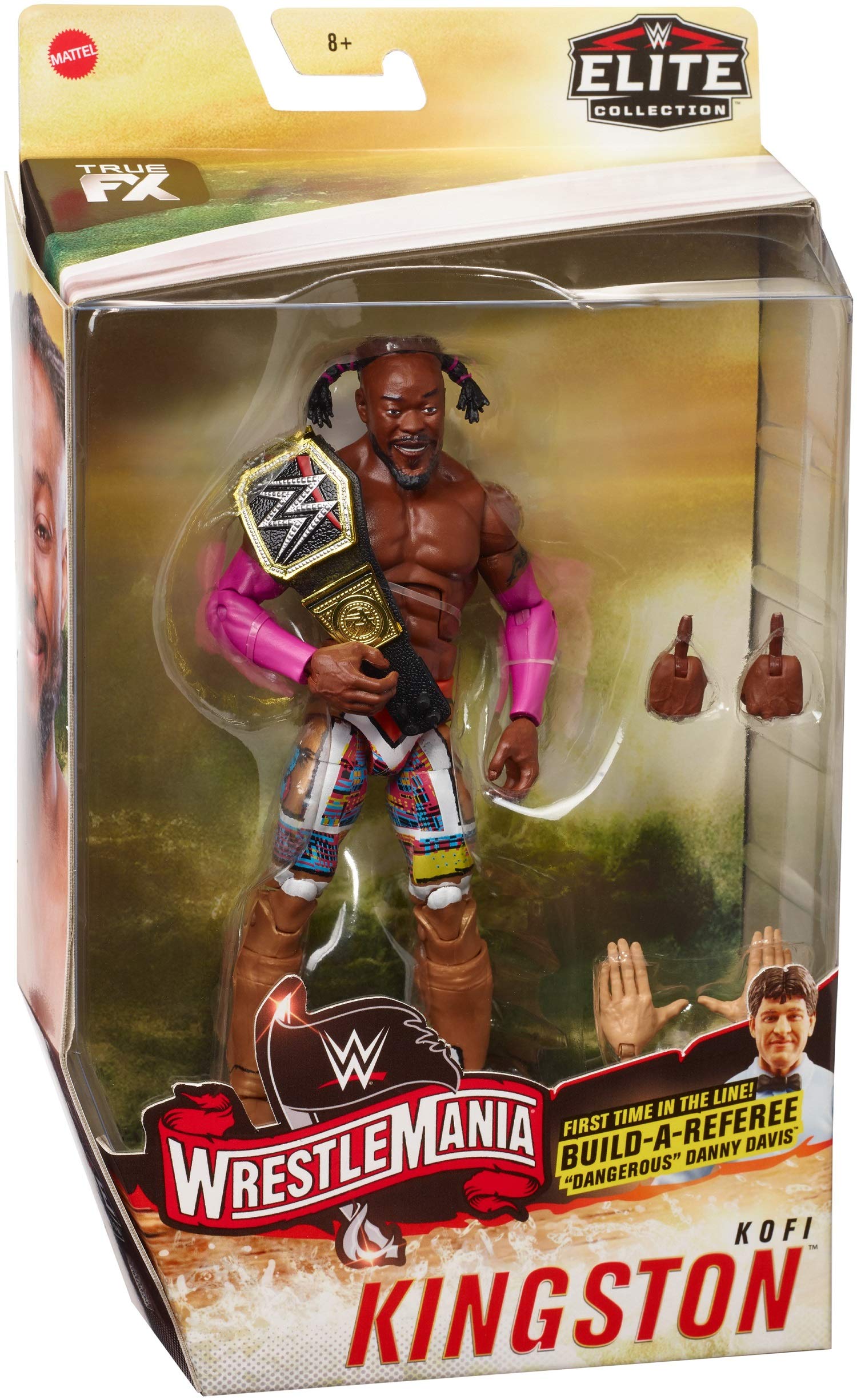 Elite Kofi Kingston WWE Action Figure: WrestleMania 35 Edition with Deluxe Articulation