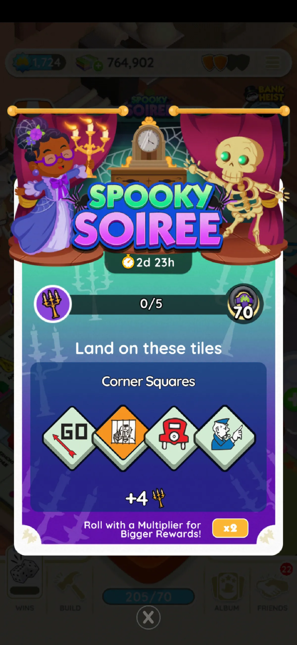 Monopoly GO Spooky Soiree Event: Rewards & Milestones Guide