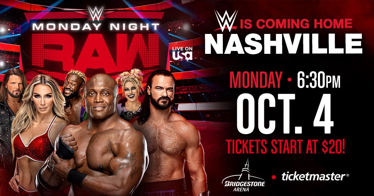 WWE in Nashville 2024: What to expect, tickets and more