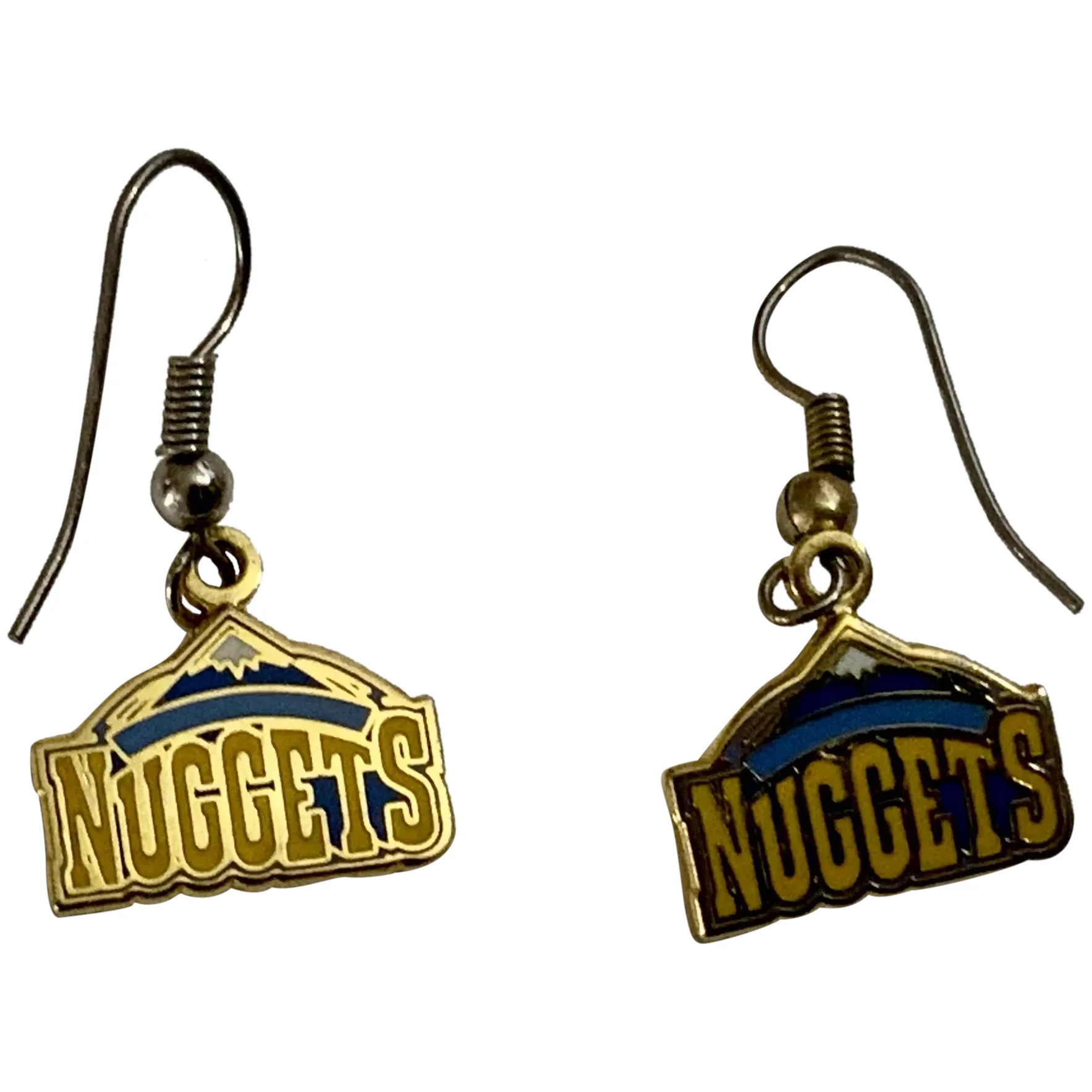 Score Big Style: Trendy Denver Nuggets Earrings Collection