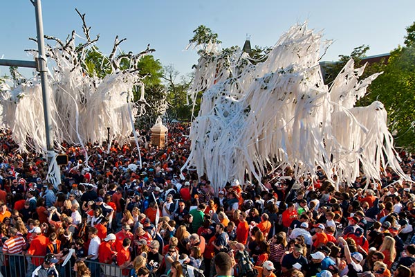 Toomers Corner Rolled:  How to join the tradition like a pro