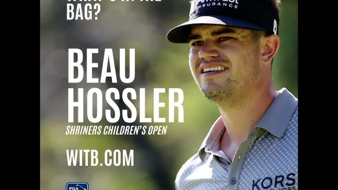 beau hossler witb: Check Out Whats In The Bag Of This Rising Star.