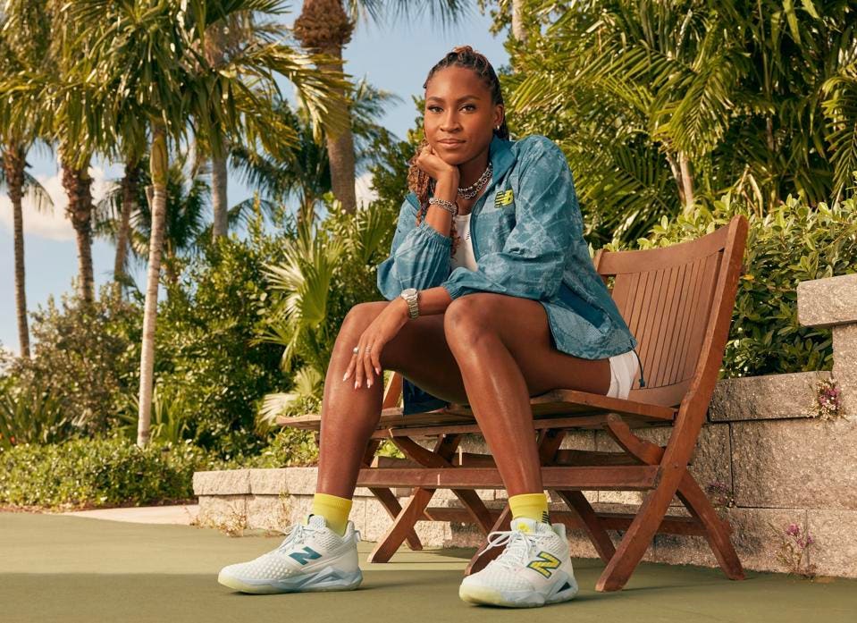 Coco Gauff with Signature Shoes (Check Out the Cool Features of Her New Line)