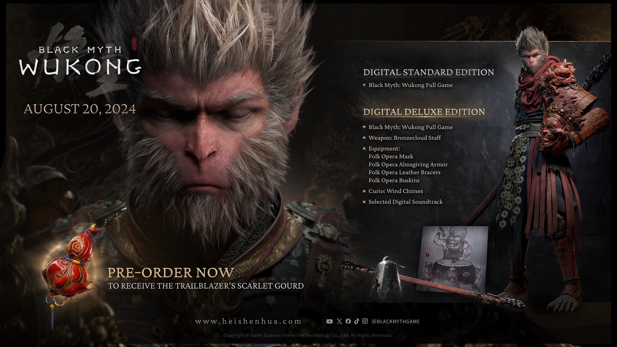 Black Myth: Wukong Pre Order Bonus: Early Bird Gets the Loot