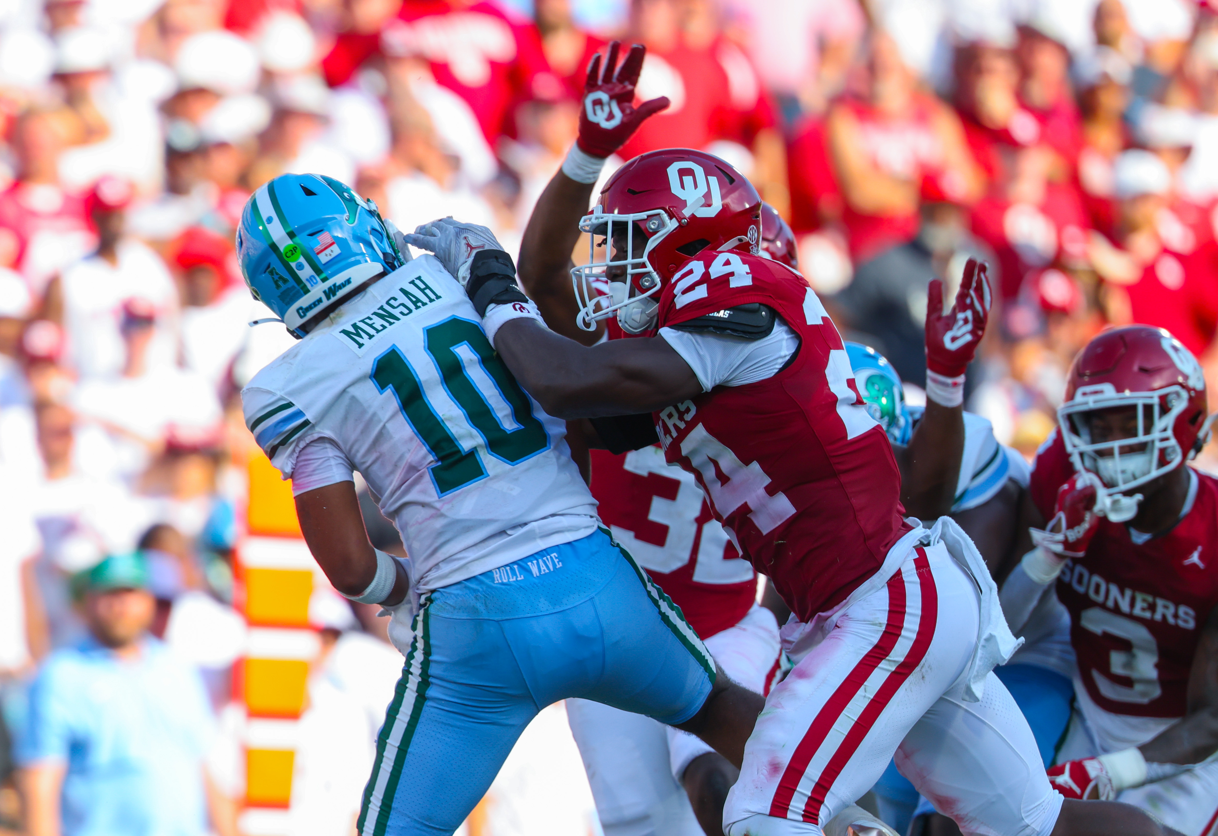 Oklahoma vs Tulane: The Sooners strengths vs the Green Waves will make a great game.