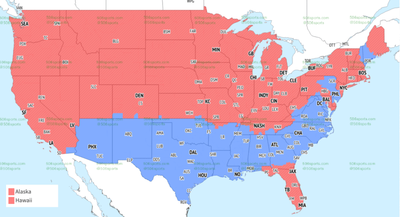 Your Ultimate Guide to NFL Week 3 Coverage Map 2023