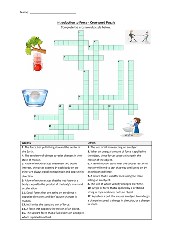 Solving the Unforced Force Crossword: A Beginners Simple Guide.