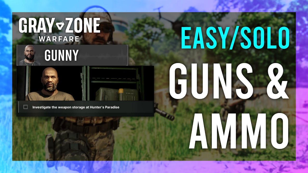 Grey Zone Warfare: Find Guns and Ammo Key Easily