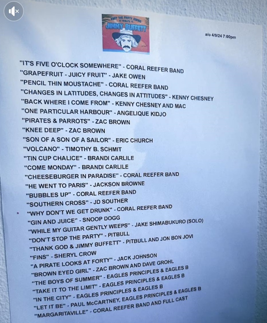 Find Jimmy Buffett Citizens Bank Park Concert Setlists and Photos