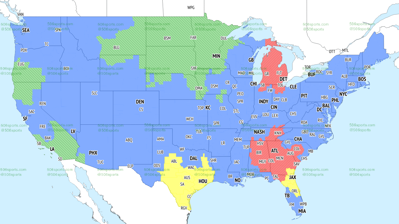 Your Ultimate Guide to NFL Week 3 Coverage Map 2023