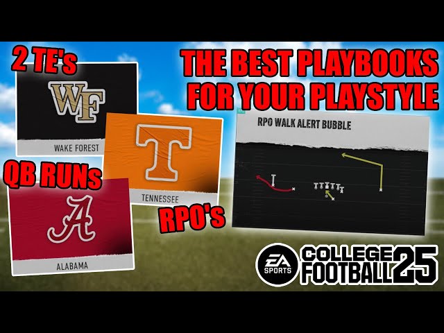 NCAA 25 Best Running Playbooks: Proven Strategies to Win