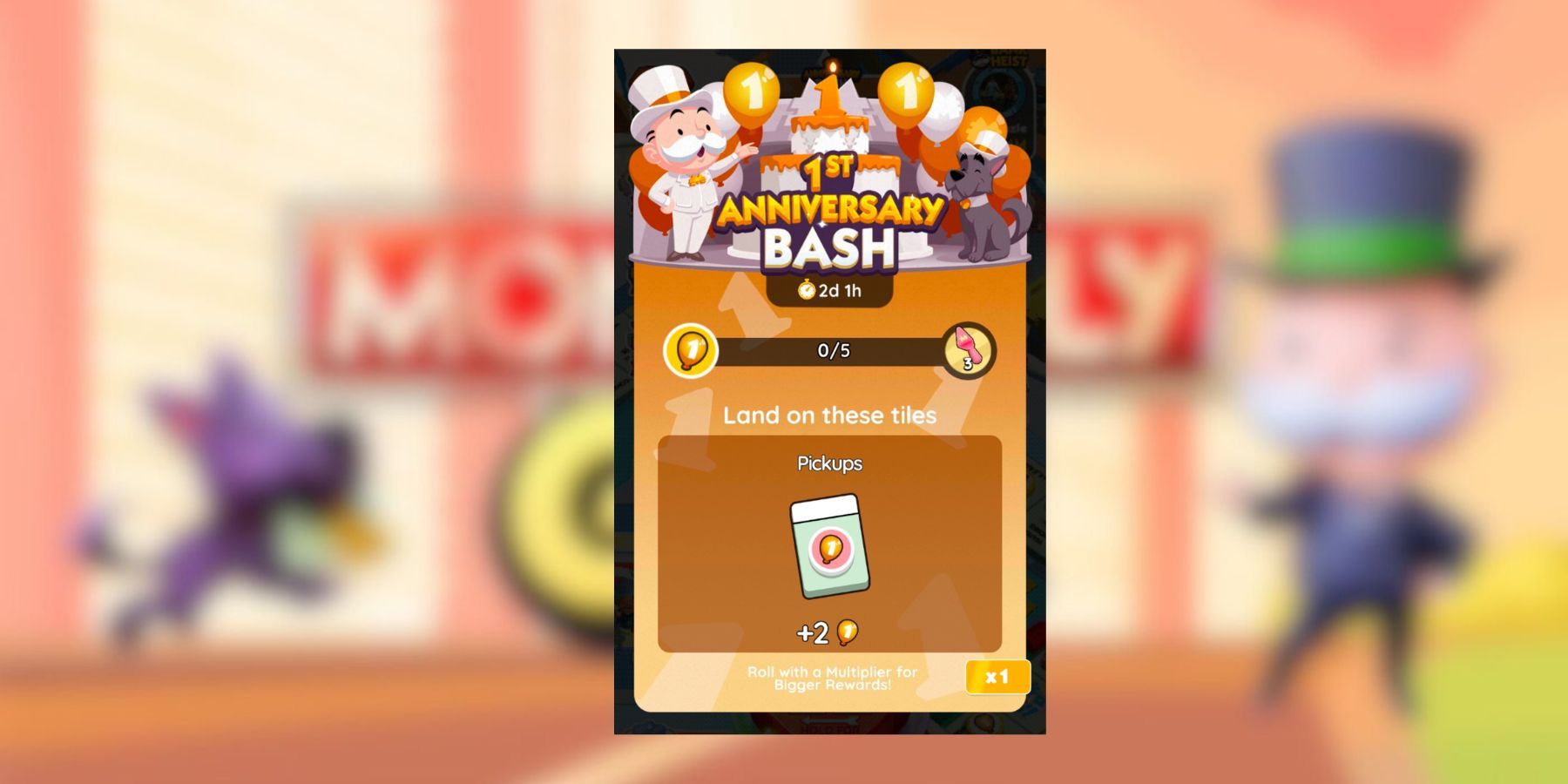 1st Anniversary Bash Rewards Monopoly Go: Snag Amazing Prizes Now!