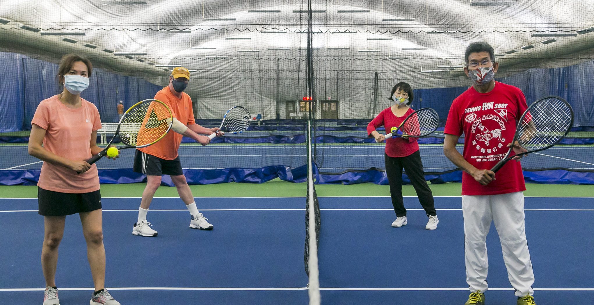 Covered Tennis Courts What to Expect (Indoor Tennis Play)