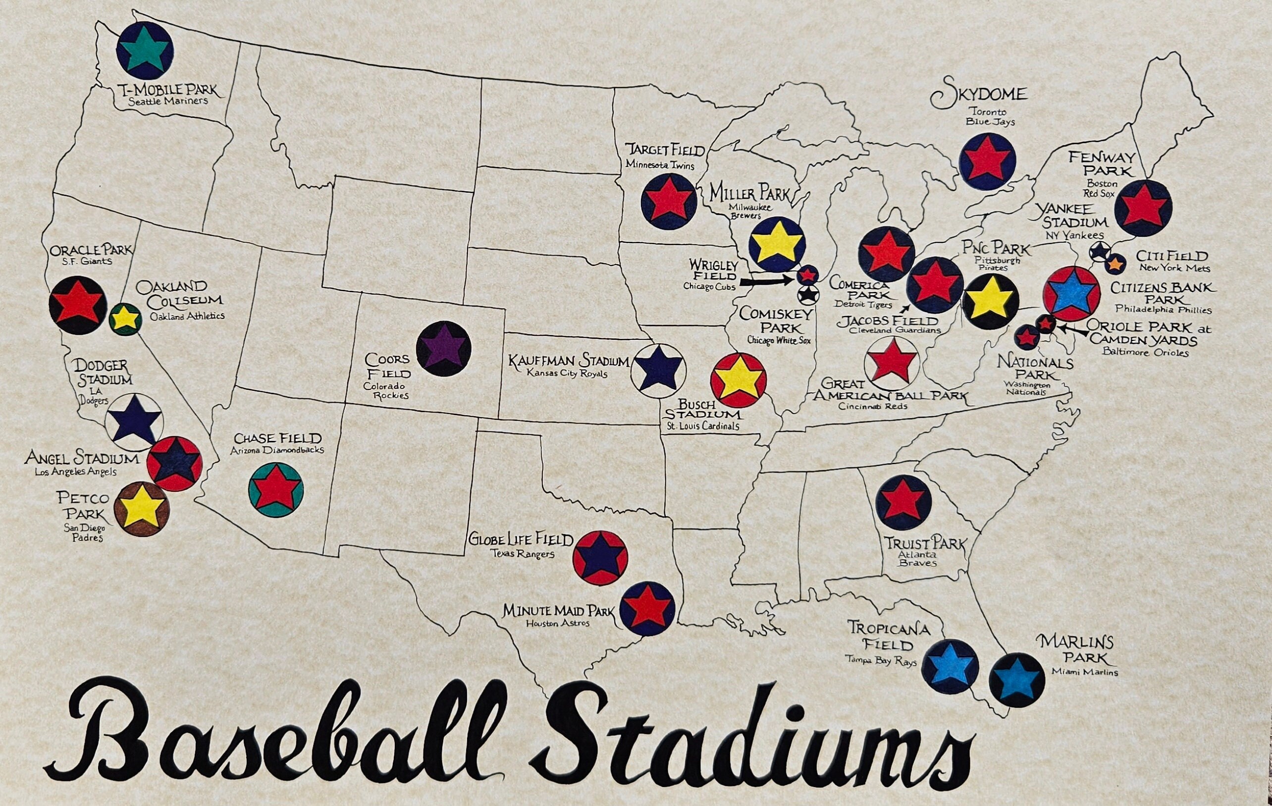 Baseball Parks Map: Locate Stadiums and Plan Your Visit