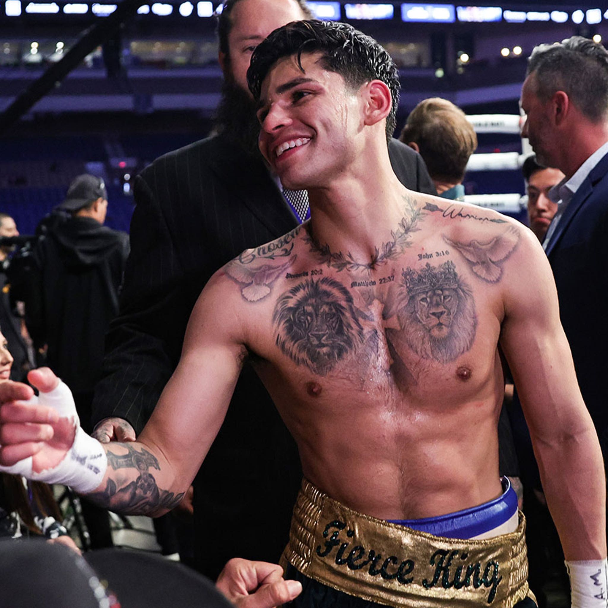 Ryan Garcia Tattoo Meanings (Breaking Down the Boxers Body Art)