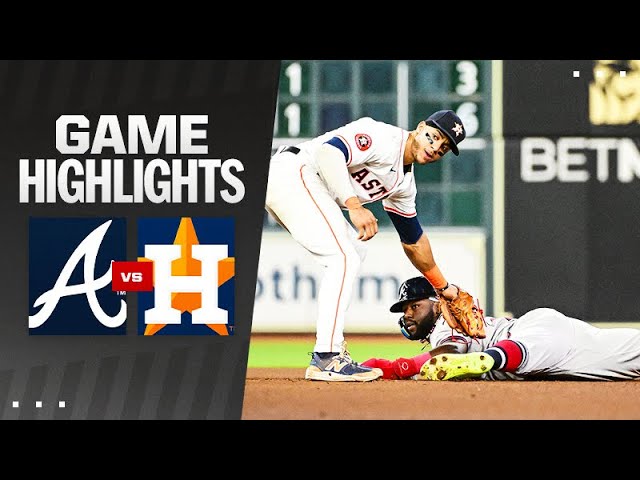 Dive into Atlanta Braves vs Houston Astros Match Player Stats and Highlights