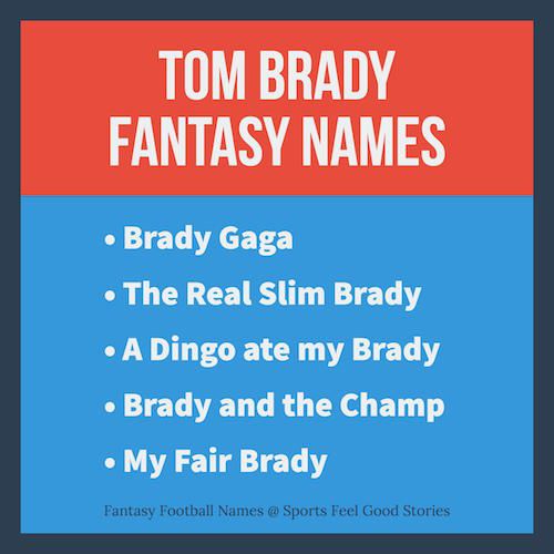 Cool Fantasy Football Names with Tom Brady: Show Your Team Spirit