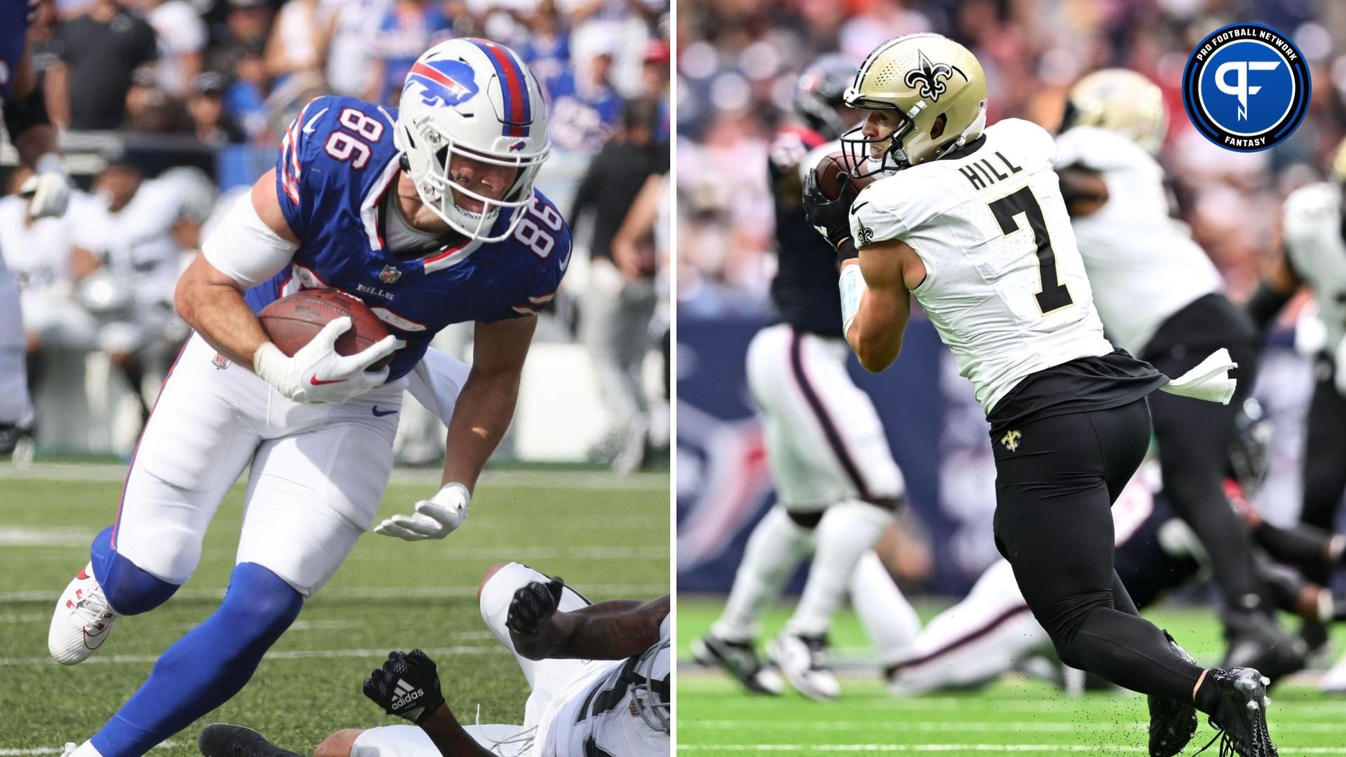 Taysom Hill or Kincaid: Fantasy Football Advice for This Weeks Games