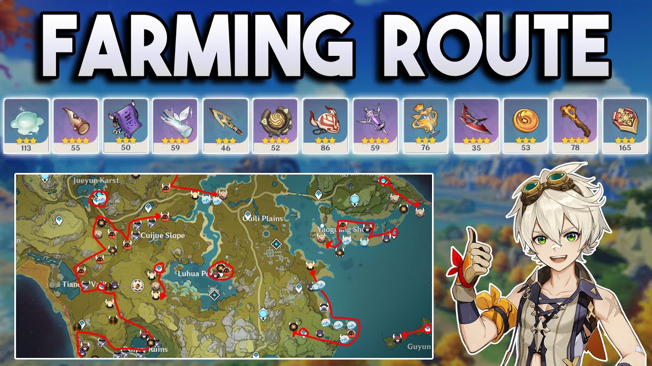 Genshin Impact Trails: Best Routes for Farming Resources