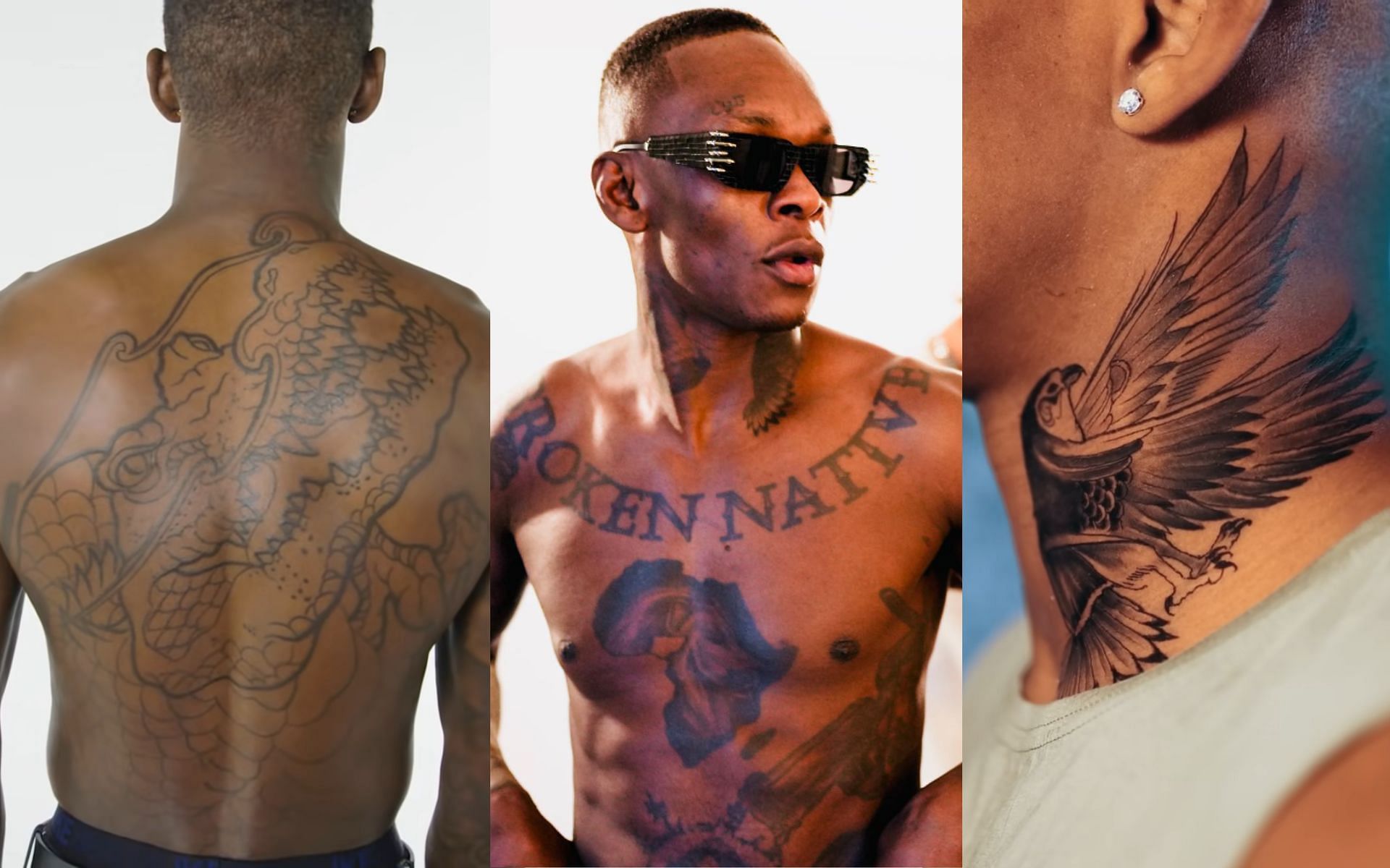 Check Out Israel Adesanya Tattoos and Their Special Meanings