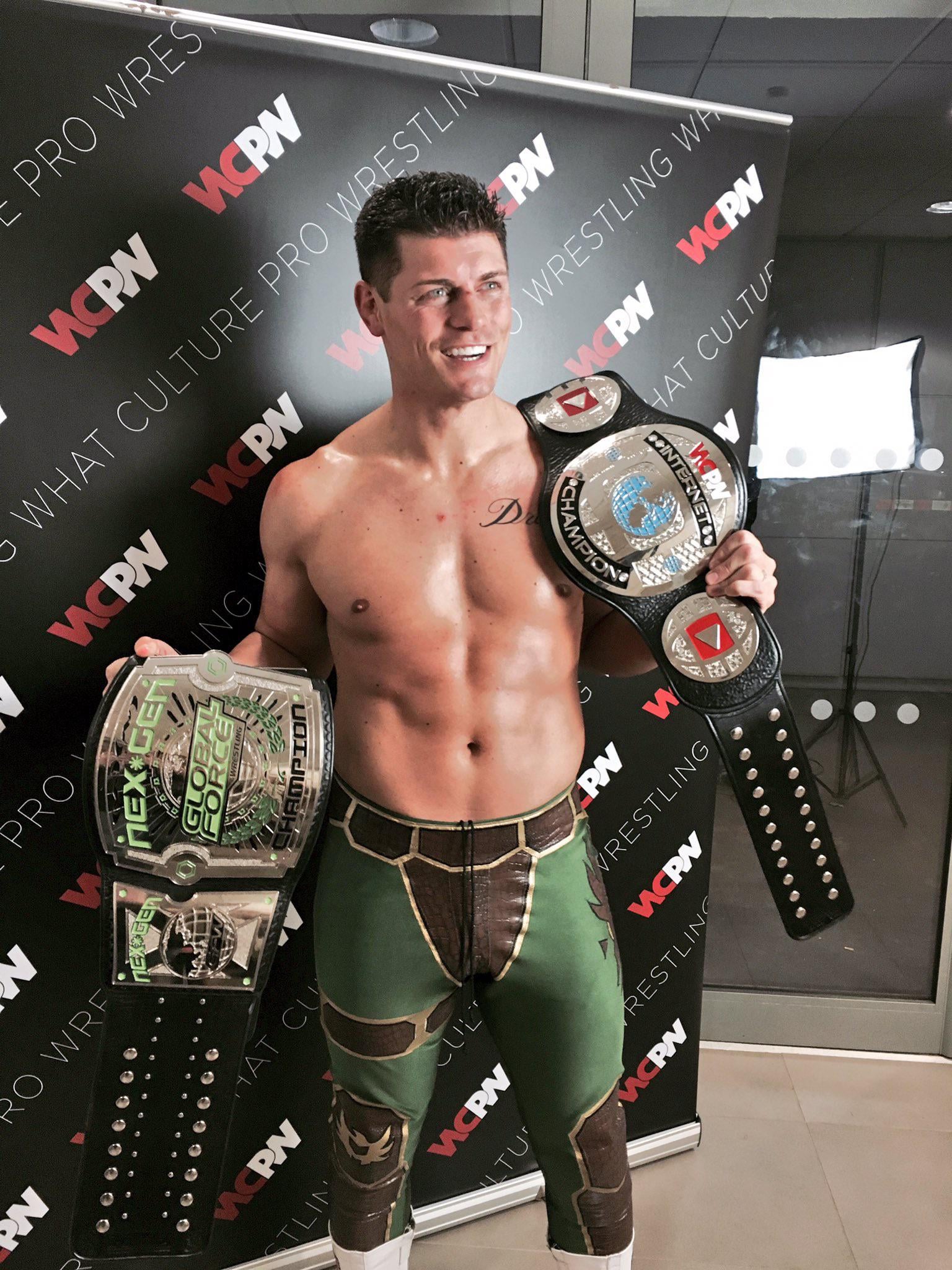 Throwback to Cody Rhodes: Black Hair and AEW Highlights