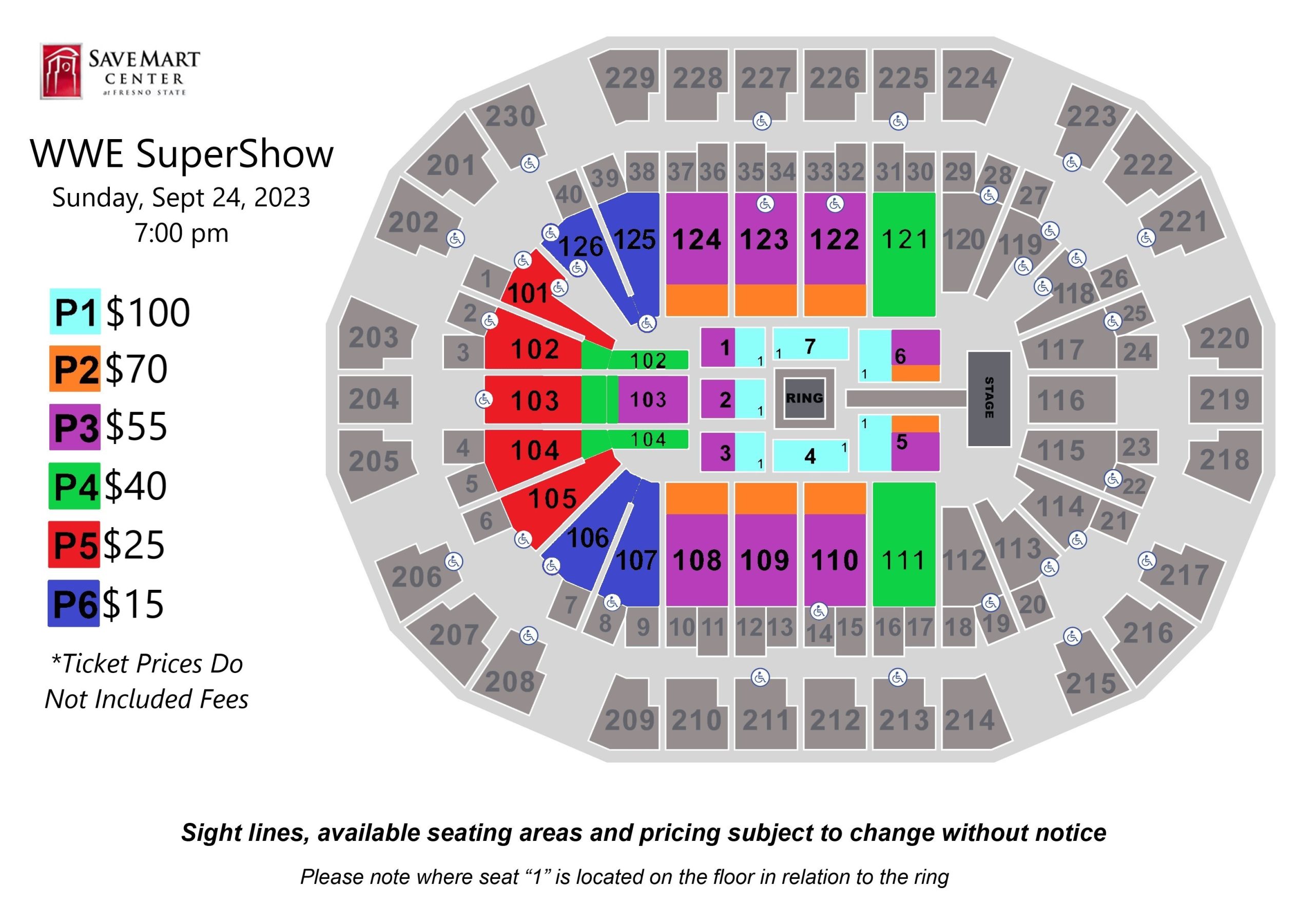 WWE Tickets Fresno CA: Dates, Times, and Ticket Information