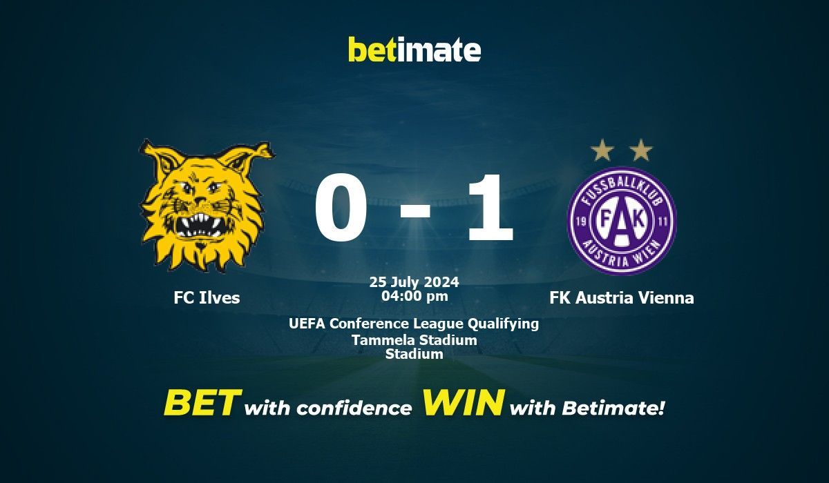 Ilves vs Austria Wien: Prediction, Odds, and Betting Preview