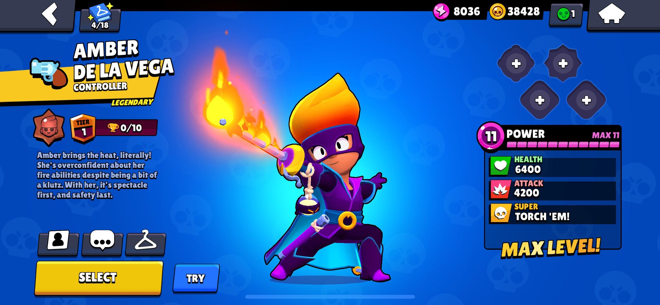 Best Amber Build Brawl Stars: Heres How to Max Out Ambers Fiery Power!