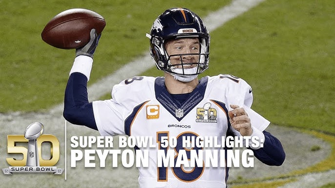 Peyton Manning at Super Bowl: Highlights and Winning Records.