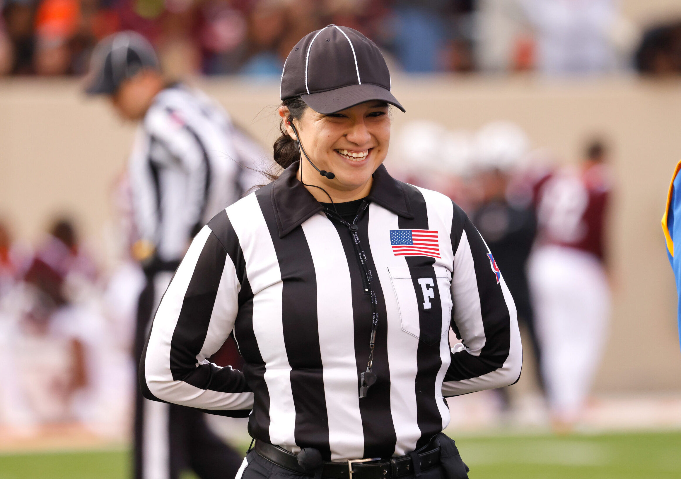 ufl female referee:  Discover how she earned her stripes in the football game!