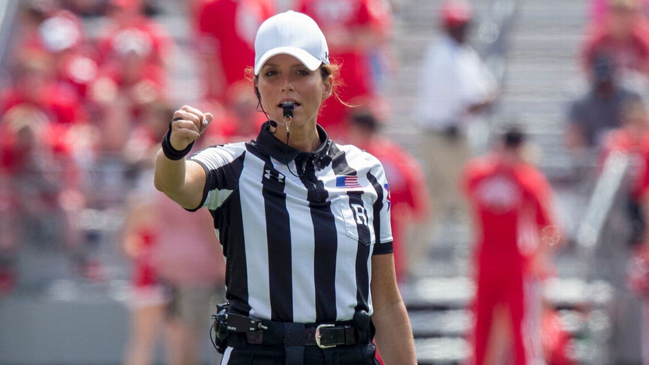 ufl female referee:  Discover how she earned her stripes in the football game!