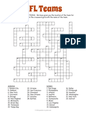 nfl document crossword: Is It Hard? (Beginners Guide to Solving Football Puzzles)